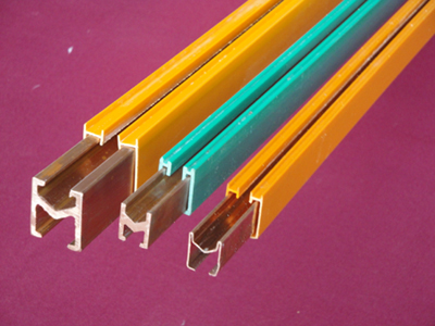 单极H型组合式铜滑触线